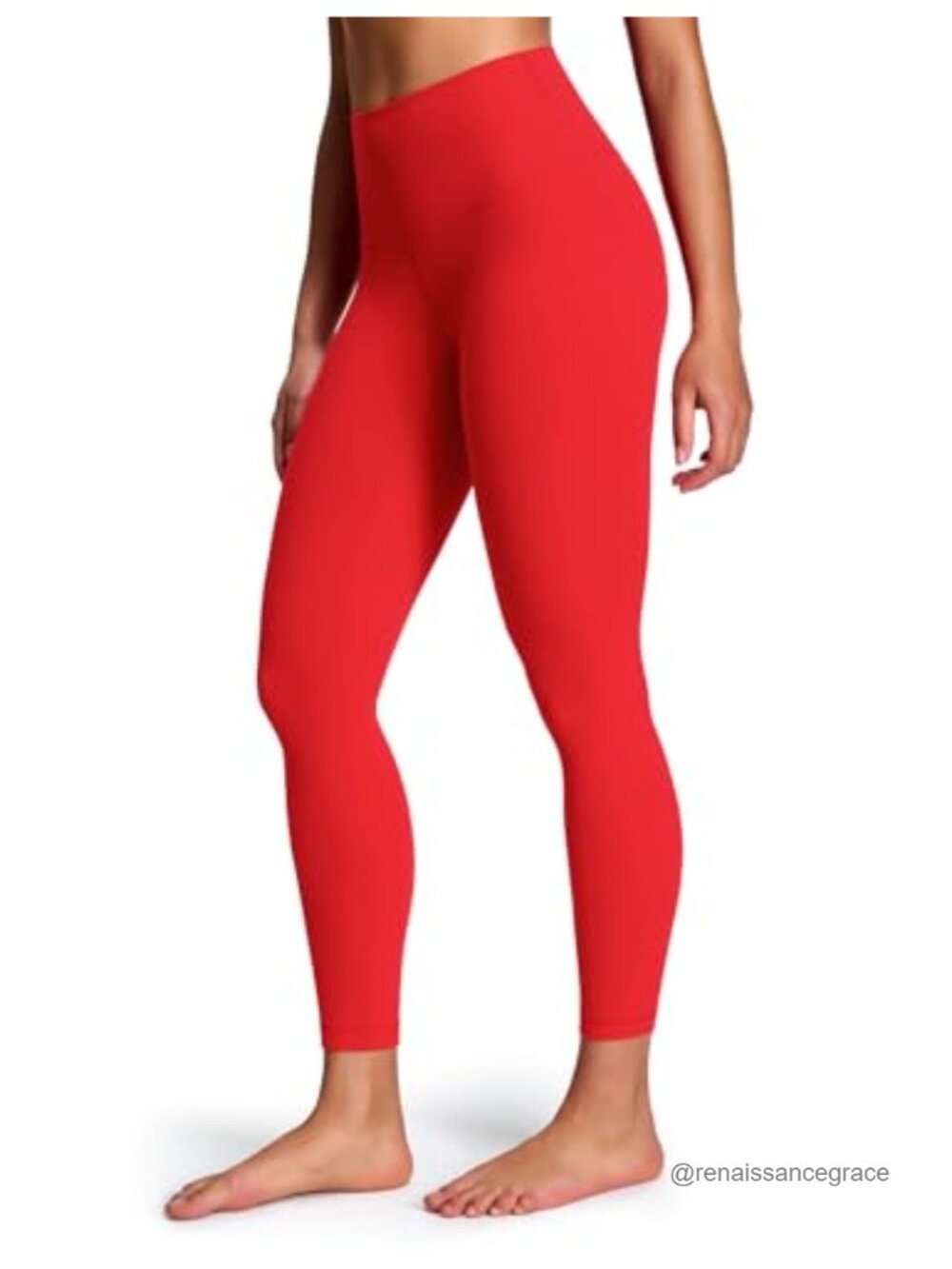 High Rise Ankle Leggings Yoga Lounge Nylon Lycra Stretch
